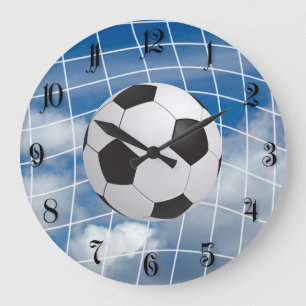 Grande Horloge Ronde Soccer ball