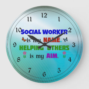 Grande Horloge Ronde Social Worker is My Name