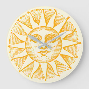 Grande Horloge Ronde Soleil