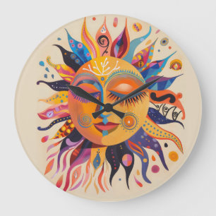 Grande Horloge Ronde Soleil céleste lunaire