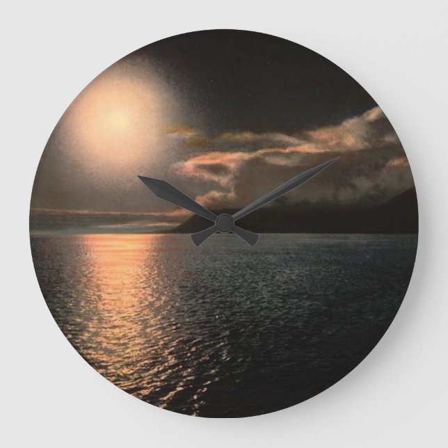Grande Horloge Ronde Soleil de minuit (Recto)
