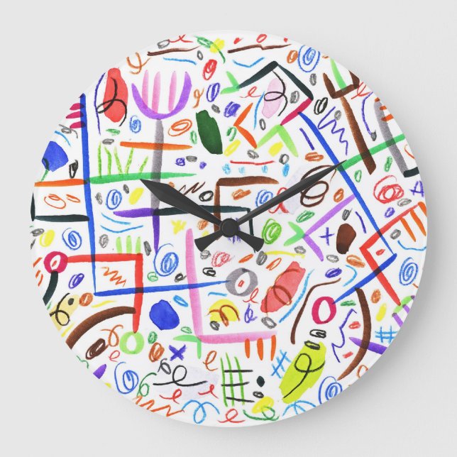 Grande Horloge Ronde Soleil matinal (Recto)