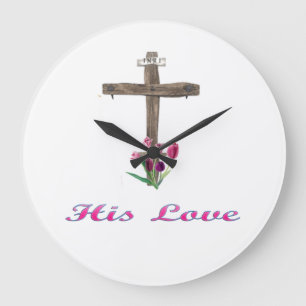 Grande Horloge Ronde Son amour Jésus