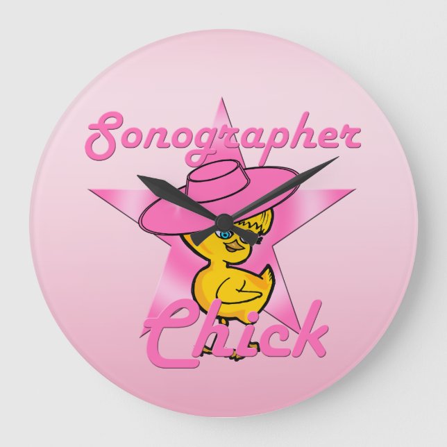 Grande Horloge Ronde Sonographe Chick #8 (Recto)