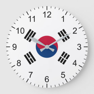 Grande Horloge Ronde South Korean Flag