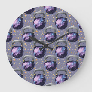 Grande Horloge Ronde Space Galaxy Kettlebell