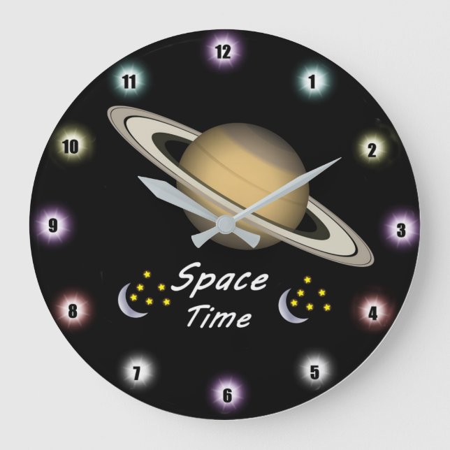 Grande Horloge Ronde Space Time Clock (Recto)