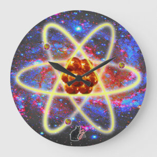 Grande Horloge Ronde Spacey Atomic