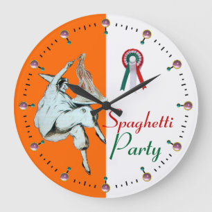 Grande Horloge Ronde SPAGHETTI PARTY CUISINE ITALIENNE, RESTAURANT, ora