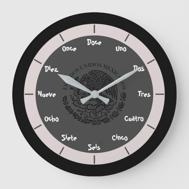 Grande Horloge Ronde Spanish Letter Numbers (Recto)