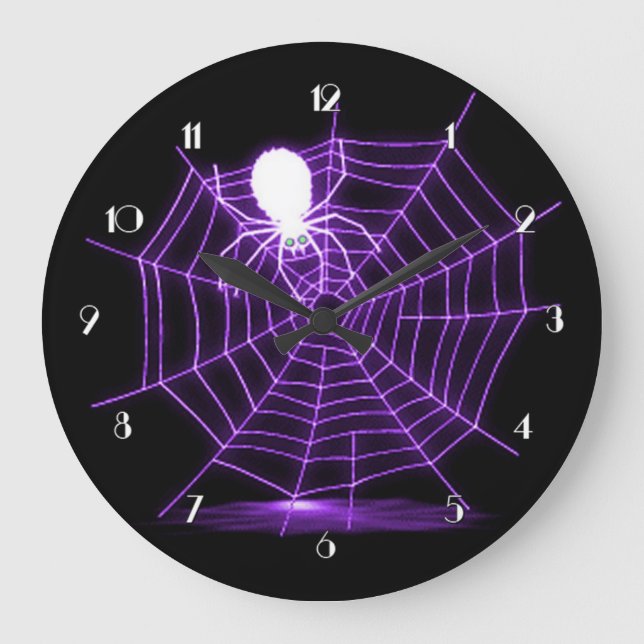 Grande Horloge Ronde Spider Web (Recto)