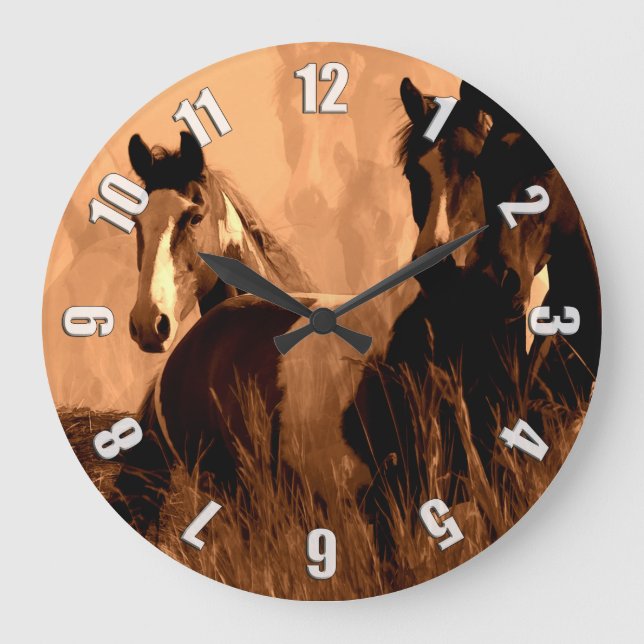 Grande Horloge Ronde Spirits de Horse (Recto)
