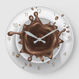 Grande Horloge Ronde Splash café