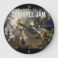 Squirrel Jam - drôle de groupe de rock
