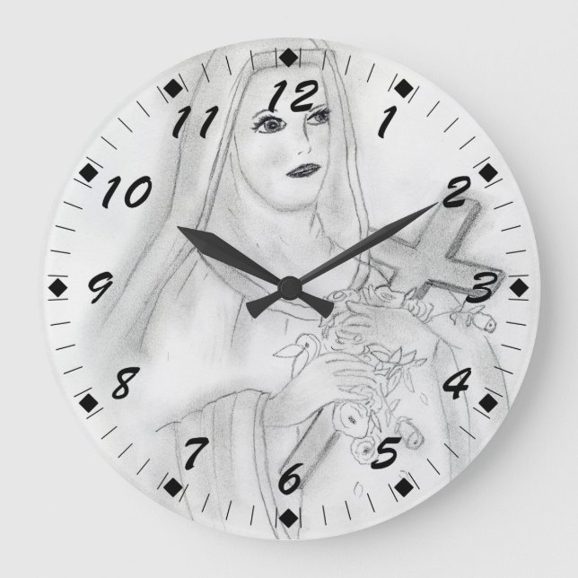 Grande Horloge Ronde St Therese (Recto)