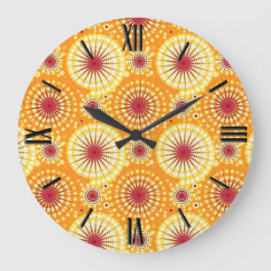 Grande Horloge Ronde Starburbs et pingwheel, safran et raisin