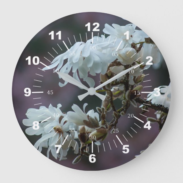 Grande Horloge Ronde Starry Magnolia (Recto)