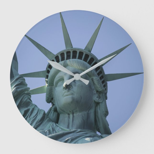 Grande Horloge Ronde Statue de Liberty wall clock (Recto)