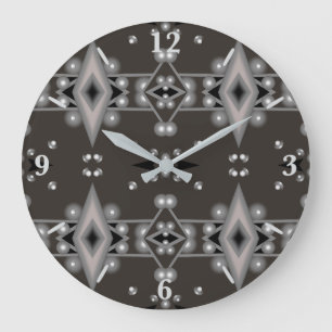 Grande Horloge Ronde Stellar PerformanModern Art Illustration