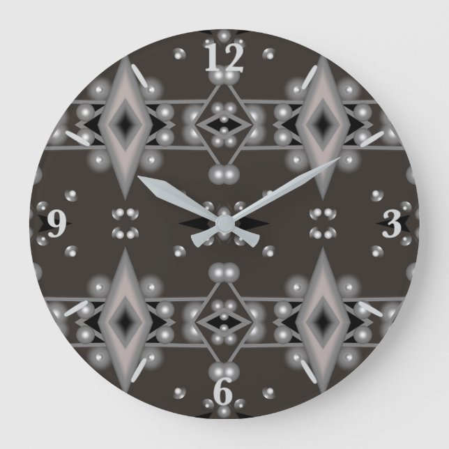Grande Horloge Ronde Stellar PerformanModern Art Illustration (Recto)