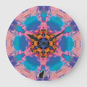 Grande Horloge Ronde Stemma Kaleidoscope