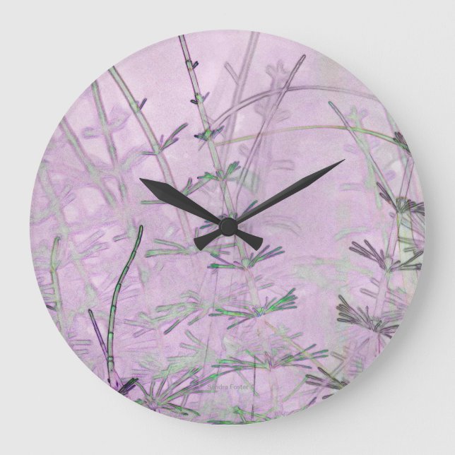 Grande Horloge Ronde Stems - Artwork numérique (Recto)