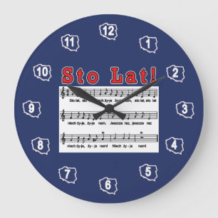 Grande Horloge Ronde Sto Lat ! Chanson