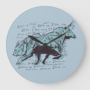 Grande Horloge Ronde Stock Market Analysis Finance