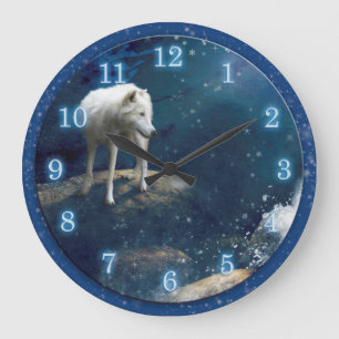 GRANDE HORLOGE RONDE STRIDER LOUP ARCTIC