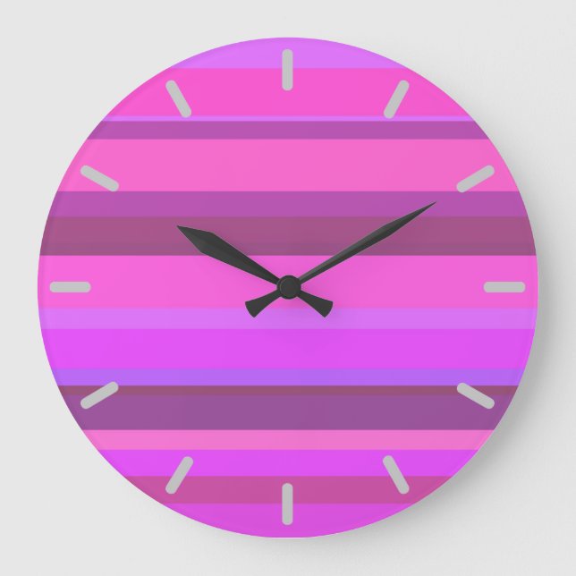 Grande Horloge Ronde Stripes (Recto)