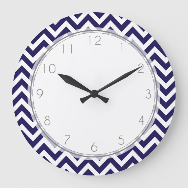 Grande Horloge Ronde Stripes Pattern (Recto)