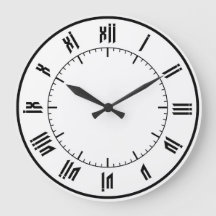 studio 432 hz roman wall clock
