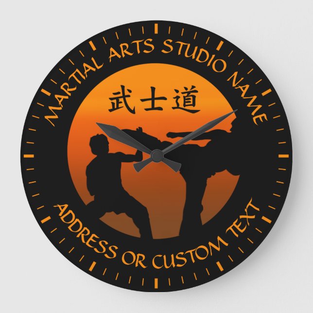Grande Horloge Ronde Studio de Martial Arts (Recto)
