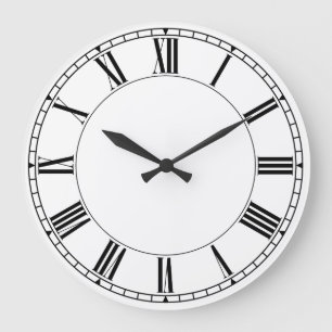 Grande Horloge Ronde Style 02 de dispositif trembleur