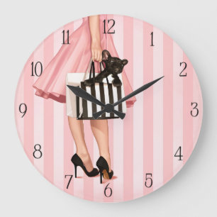 Grande Horloge Ronde Style français de achat