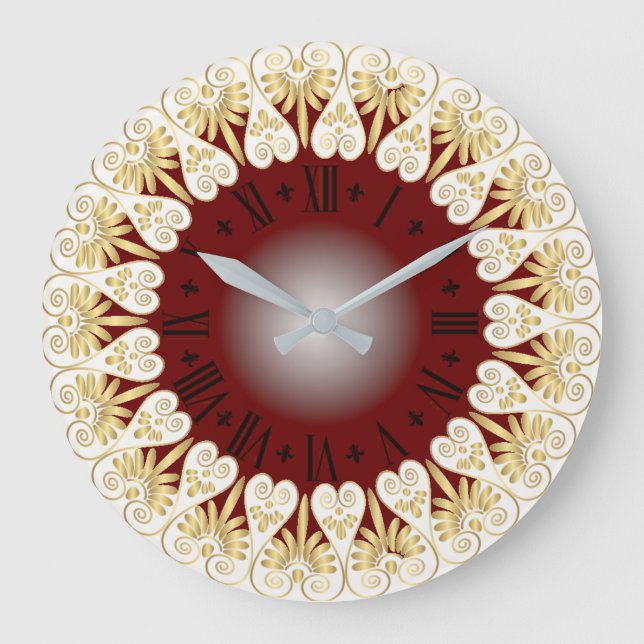 Grande Horloge Ronde Style moderne (Recto)