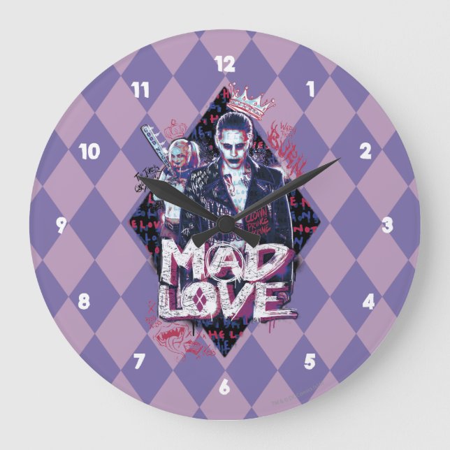 Grande Horloge Ronde Suicide Squad | Mad Love (Recto)