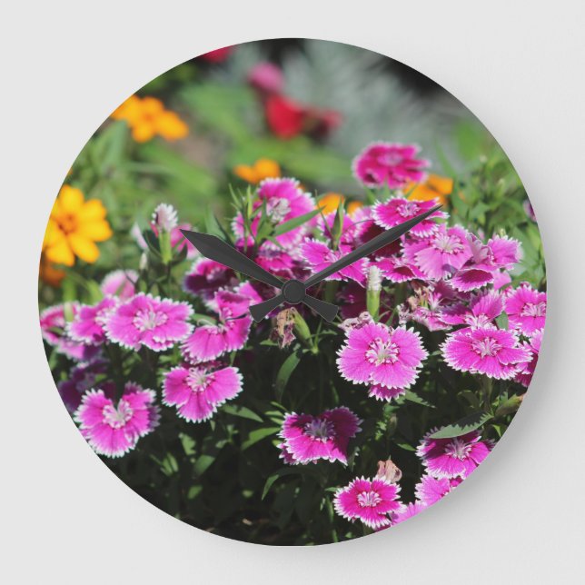 Grande Horloge Ronde Summer Garden Clock (Recto)