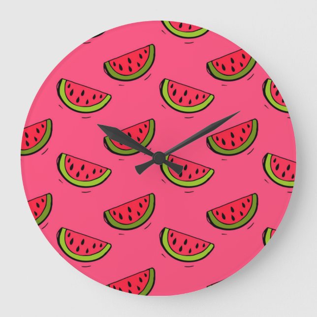 Grande Horloge Ronde Summer Watermelon (Recto)