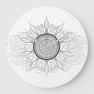 Grande Horloge Ronde Sun Mandala 1
