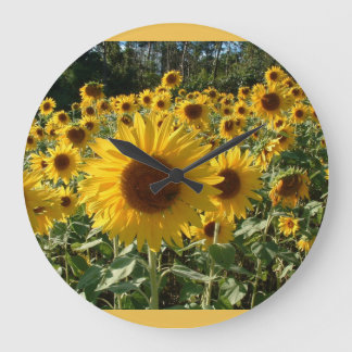 Grande Horloge Ronde Sunflower clock.