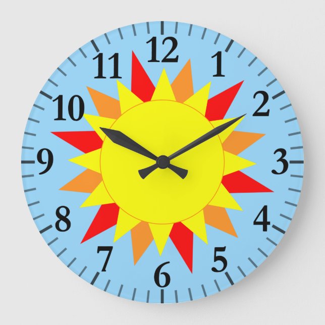 Grande Horloge Ronde Sunny Clock 2 (Recto)