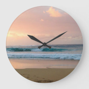 Grande Horloge Ronde Sunset Beach et océan