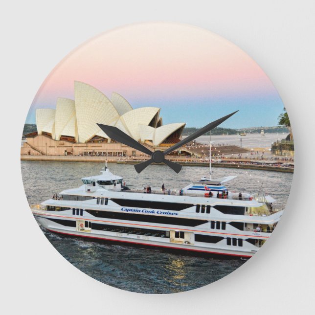 Grande Horloge Ronde Sunset in Sydney Clock (Recto)