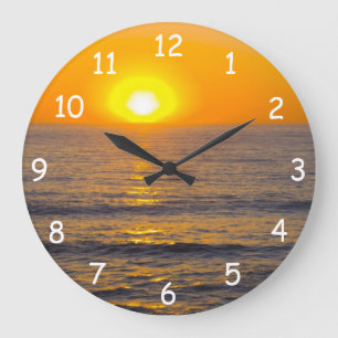 Grande Horloge Ronde Sunset San Simeon 5