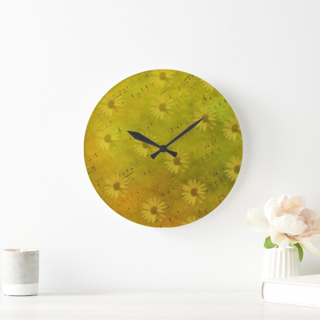Grande Horloge Ronde Sunshine Multimédia (Maison)