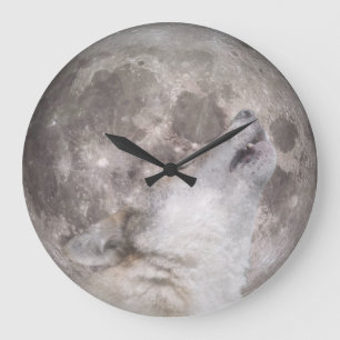 Grande Horloge Ronde Super Wolf Moon