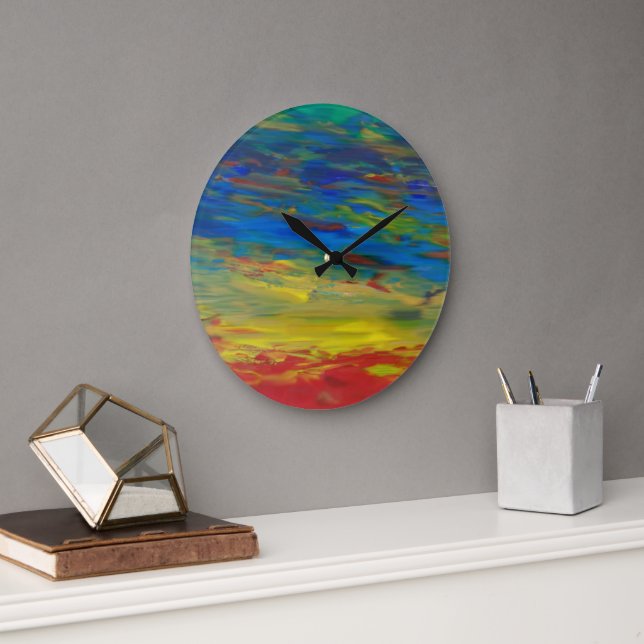 Grande Horloge Ronde Sur l'eau (Bureau)