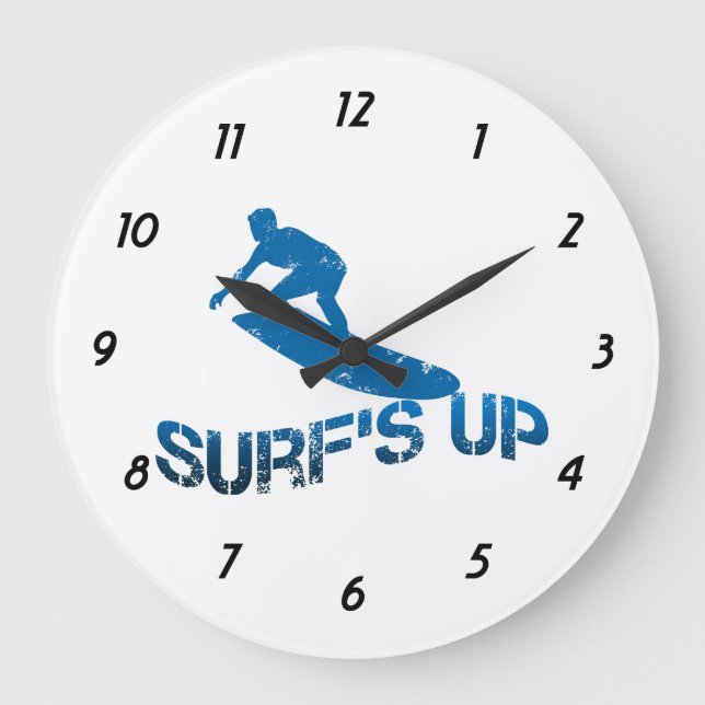 Grande Horloge Ronde Surf (Recto)