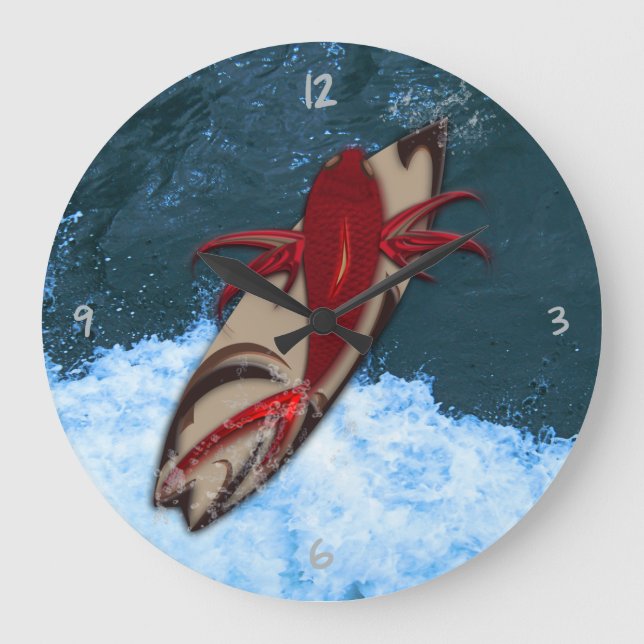 Grande Horloge Ronde Surf's up large clock (Recto)